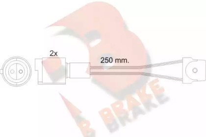 Контакт (R BRAKE: 610091RB)